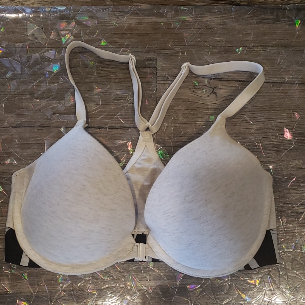 PINK push up racerback bra